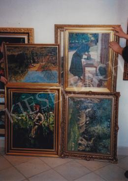  Holló, László - László Holló's Painting; Photo: Tamás Kieselbach