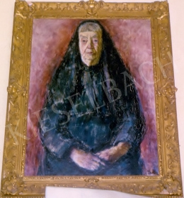Járitz Józsa - Idős hölgy portréja (fotó: Kieselbach Tamás)