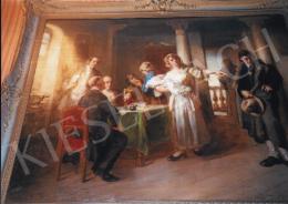 Rotmann, Mozart - Inns Life; oil on canvas; Signed lower left: Rottmann M; Photo: Tamás Kieselbach