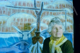 Járitz, Józsa - Józsa Járitz in her Studio