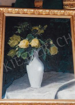  Pentelei Molnár, János - Flower Still-Life; oil on canvas; Signed lower right: Pentelei Molnár J.; Photo: Tamás Kieselbach