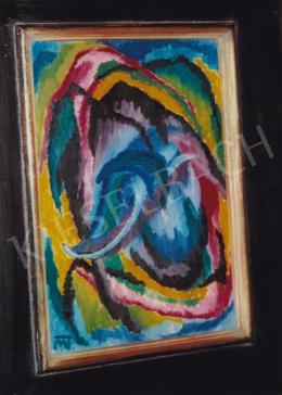  Mattis Teutsch, János - Composition, 1918; 44x37; oil on cardboard; Signed lower left: MT; Photo: Tamás Kieselbach