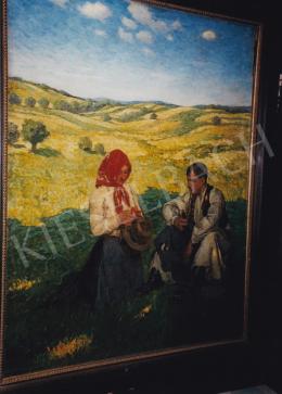  Tull, Ödön - Lovers in the Nature (The Bouquet); 106x90,5; oil on canvas; Signed lower right: Tull Ödön; Photo: Tamás Kieselbach