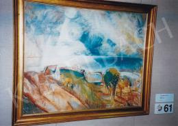 Egry, József - View; oil, pastel on paper; Signed lower right: Egry József; Photo: Kieselbach Tamás