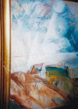 Egry, József - View; oil, pastel on paper; Signed lower right: Egry József; Photo: Kieselbach Tamás