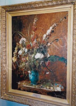  Munkácsy, Mihály - Flower Still Life, 1881;, oil on canvas; Signed lower right: Munkácsy; Photo: Tamás Kieselbach