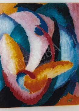  Mattis Teutsch, János - Composition, 1920; 37x27; oil on paper; Signed lower right: MT; Photo: Tamás Kieselbach