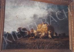  Munkácsy Mihály - Dűlő szénásszekér, 1868; olaj, vászon; 107x151; Jelezve jobbra lent: Munkácsy M. 868; Fotó: Kieselbach Tamás