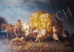  Munkácsy, Mihály - Haycart, 1868; oil on canvas; 107x151; Signed lower right: Munkácsy M. 868; Photo: Tamás Kieselbach