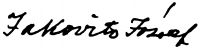  Jakovits, József Signature