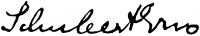 Schubert, Ernő Signature