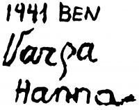 Varga, Hanna Signature