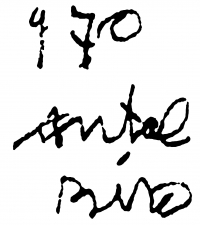 Bíró, Antal Signature