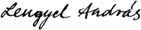  Lengyel, András Signature