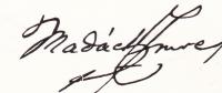  Madách, Imre Signature