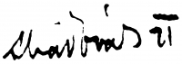 Aba-Novák, Vilmos Signature