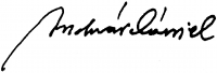 Molnár, Dániel Signature
