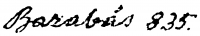 Barabás, Miklós Signature