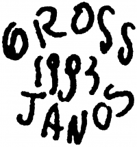 Orosz János aláírása