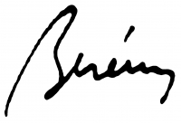 Berény, Róbert Signature