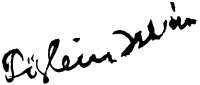 Biai-Föglein, István Signature