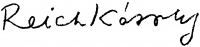  Reich, Károly Signature