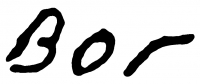 Bor, Pál Signature