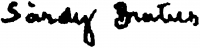  Sárdy, Brutus Signature