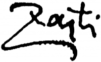  Zajti, Ferenc (Zajthy Ferenc) Signature