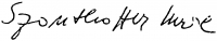  Szanthoffer, Imre Signature