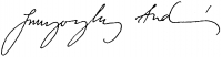  Szunyoghy, András Signature