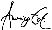  Tot, Amerigo (Tóth Imre) Signature