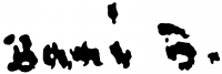  Bagó, Bertalan Signature