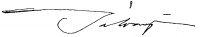  Bálványos, Huba Signature