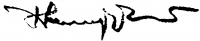 Haranghy, Jenő Signature