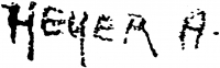 Heyer, Artur, Signature