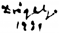 Drégely, László Signature