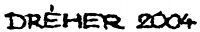 Dréher, János Signature