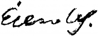 Élesdy, István Signature