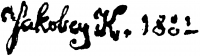  Jakobey, Károly Signature