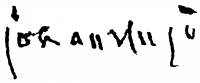 Johan, Hugó Signature