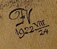 Forberger, Vilmos Signature