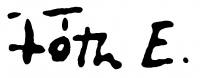  Fóth, Ernő Signature