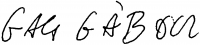  Gacs, Gábor Signature