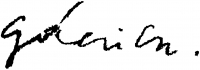 Gácsi, Mihály Signature