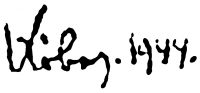 Kóbor, Henrik Signature