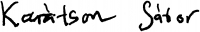  Karátson, Gábor Signature