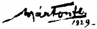  Márton, Ferenc Signature