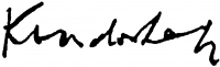 Kondor, Lajos Signature