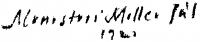 Monostori Moller, Pál Signature